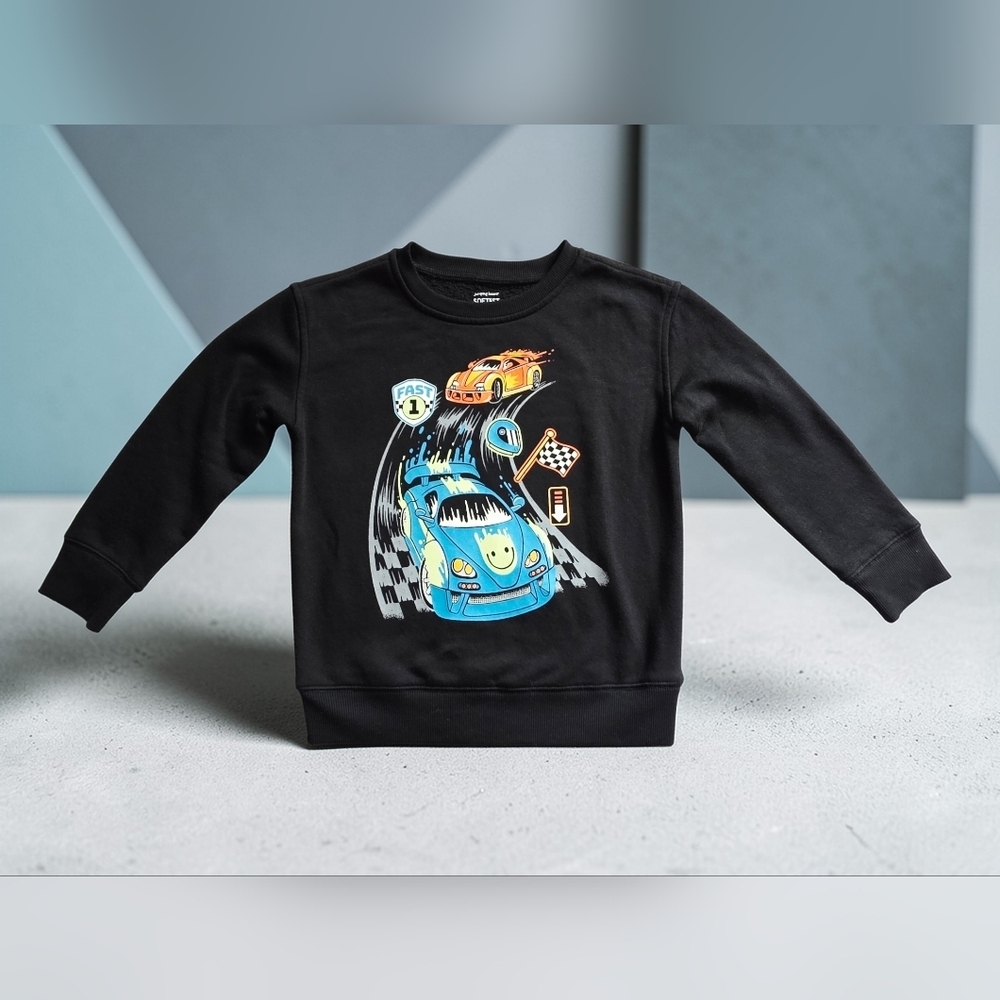 Jumping Beans Black Softest Fleece Sweatshirt